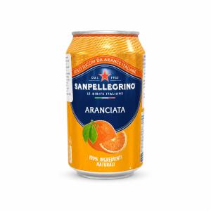San Pellegrino Aranciata Газирана напитка с портокал 330мл