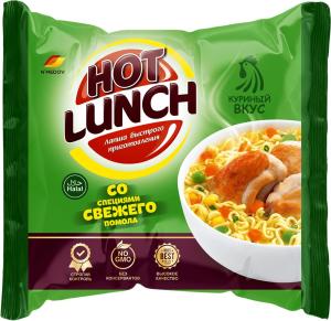 Hot Lunch Инстантни нудли с вкус на Пиле Плик 50г
