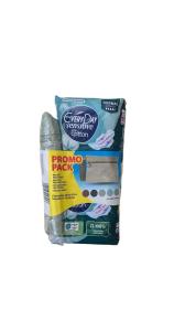 EveryDay Дамски превръзки Sensitive with Cotton Normal Ultra Plus 18 бр. + Подарък Несесер