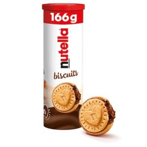 Nutella Хрупкави Бисквити с Лешников Крем 166 г Туба