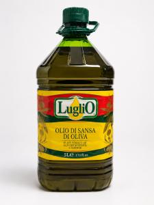 Luglio Olio di Sansa di Oliva Зехтин за готвене Помаче 5л