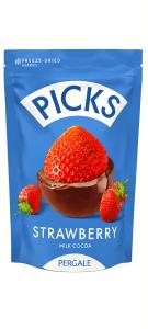 Pergale Шоколадови Бонбони Picks Ягода 90 г