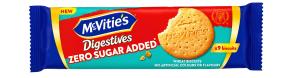 McVitie's Пшенични Бисквити Digestives Без Захар 133 г (9 бр.)