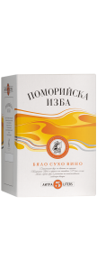 Поморийска изба Бяло сухо вино Bag-in-Box 5 л