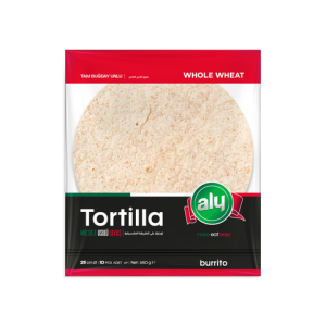 Aly Пълнозърнести тортили Whole Wheat 25 см 10 бр