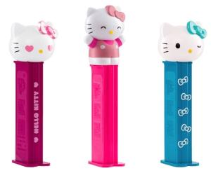 PEZ Бонбони Хелоу Кити (Hello Kitty) 17 г (2 бр. Пълнителя)