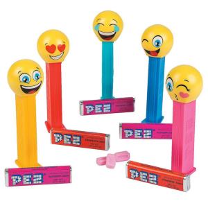 PEZ Бонбони Емотикони (Emoji) 17 г (2 бр. Пълнителя)