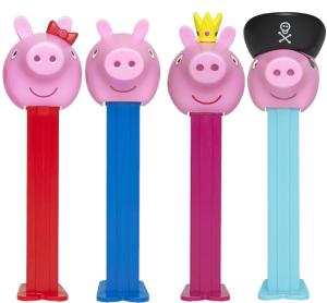 PEZ Бонбони Пепа Пиг (Peppa Pig) 17 г (2 бр. Пълнителя)