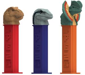 PEZ Бонбони Джурасик Свят / Джурасик Парк (Jurassic World) 17 г (2 бр. Пълнителя)