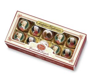 Reber Шоколадови бонбони Mozart Assorted 200 г кутия