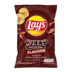 Lay's Картофен чипс Телешки ребра на скара 125 г