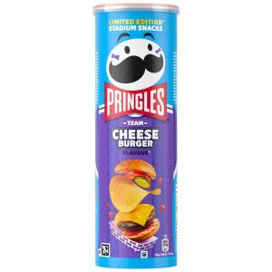 Pringles Чипс с вкус на чийзбургер 165 г