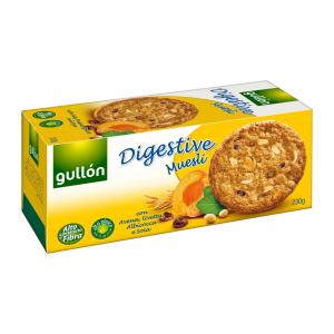 Gullón Digestive Muesli Бисквити с Овес, Стафиди и Кайсия 230 г