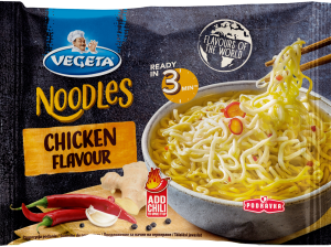 Vegeta Инстантни нудъли с вкус на пиле 4 бр x 75 г