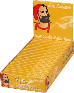 Zig-Zag Жълти хартийки за цигари 606 Bis 25бр х 50 листчета