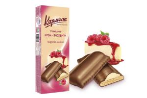 Кармела Тунквани крем-бисквити Чийзкейк Малина 160 г