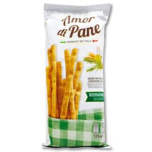 AMOR DI PANE ГРИЗИНИ С РОЗМАРИН 125ГР