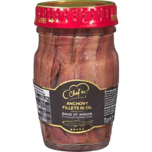 Chef Is Филе от аншоа в олио 78 г (буркан)