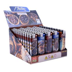 ЗАПАЛКА 214033 MATTEO PREMIUM 214033 COFFEE 50БР.