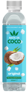 Nata De Coco Напитка с кокосово желе Original 500 мл