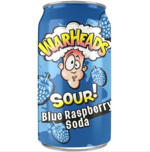 Warheads Sour! Сода синя малина 355мл
