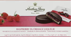 Anthon Berg Шок. бонбони Малина в портокалов ликьор 220 г