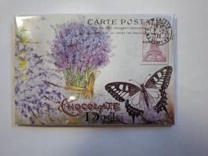 Masha Черен шоколад пощенска картичка 20г