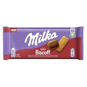 Milka Шоколад Лотус Бискоф 90г