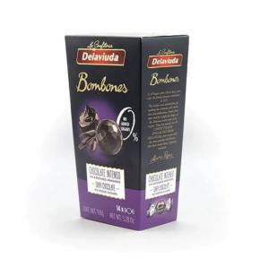 DELAVIUDA Бонбони с тъмен шоколад без захар 150 г