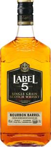 Label 5 Bourbon Barrel Шотландско уиски (Лейбъл 5) 700мл