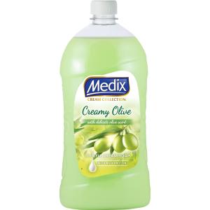 Medix Cream Collection Creamy Olive САПУН ПЪЛНИТЕЛ ЗЕЛЕН 800МЛ.