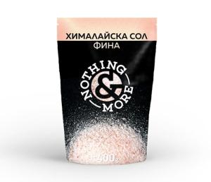 Nothing More Розова хималайска сол фина 400 г