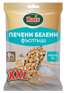 Rois Печени белени фъстъци с морска сол XXL 500 г