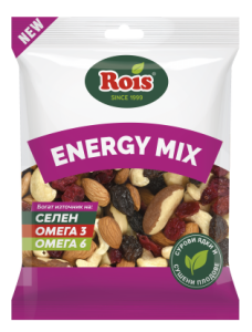 Rois Микс от ядки и сушени плодове Energy Mix 150 г
