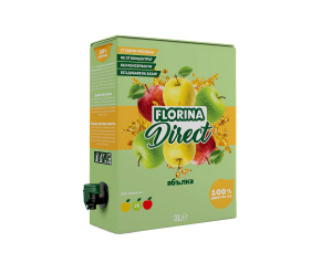 Florina Direct Натурален сок Ябълка 100% 3 л BiB