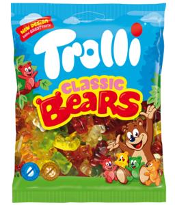 Trolli Желирани бонбони Classic Bears 100 г