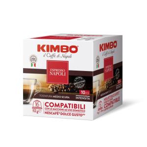 KIMBO Napoli Кафе капсули съвместими с Dolce Gusto 16бр