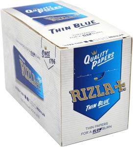 Rizla Хартийки за цигари Thin Blue 100 пакета х 50 листчета