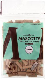 Mascotte ФИЛТРИ БРАУН СЛИМ 6ММ 120БР