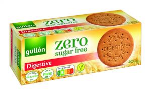 Gullón Zero Digestive Пълнозърнести бисквити без захар 400 г