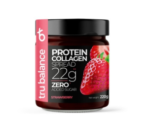 TRU BALANCE Протеинов крем с колаген Ягода 220 г