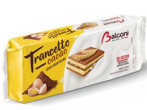 Balconi Пандишпанови пасти Trancetto с какаов крем 10 бр х 28 г 280 г плик