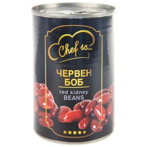 Chef is Сварен червен боб 400 г