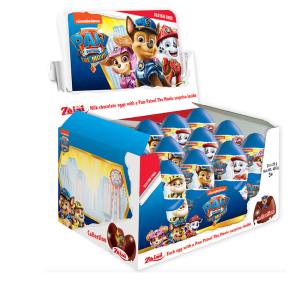Zaini Шоколадови яйца Paw Patrol с играчка 20 г 12 бр кутия