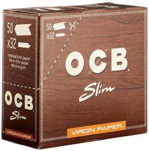 OCB Slim Unbleached 50бр.