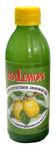 ReaLemon 100% Лимонов сок Бутилка 250мл