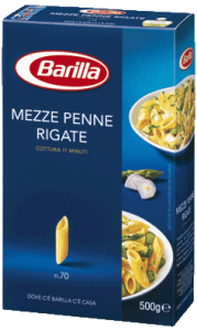 Barilla Паста Мезе Пене Ригате n.70 500 г