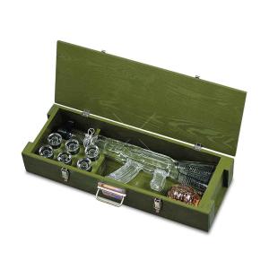 Red Army Калашников Водка Подаръчен комплект с 6 чаши и Граната 1.2л