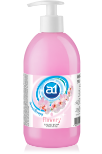A1 Течен сапун Aromatherapy Flowery 500 мл ( с помпа )