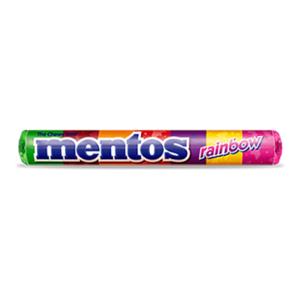 Mentos Драже бонбони Rainbow 24 бр в кутия 900 г